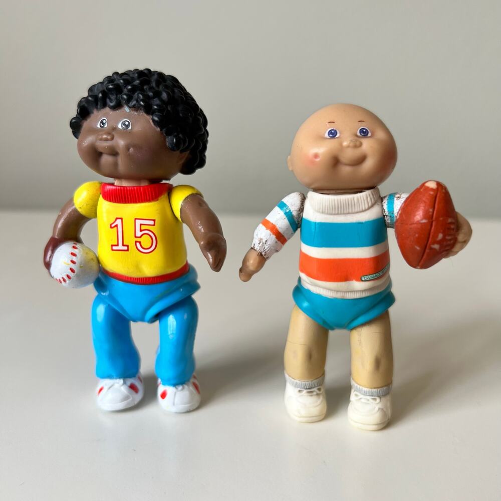 Cabbage Patch Kids Posable Jacob Andrew and Cliff Alan 1984 Doll Toy Figure
